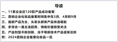 多款直销化妆品备案成功！2024年化妆品市场有哪些新风向？