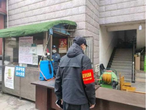 关上街道小街社区开展打击传销宣传活动