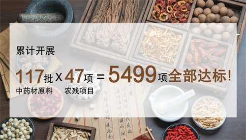 药典新规再升级，无限极47项农残检测早已全部达标！