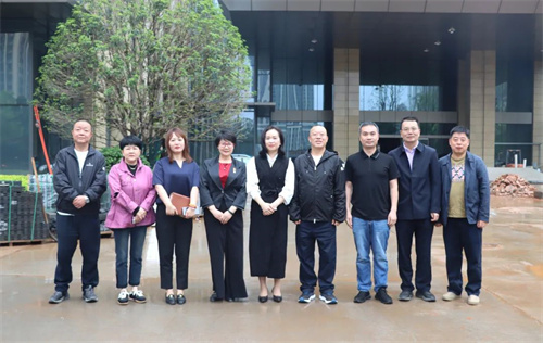 长沙市雨花区人民政府副区长彭婷婷一行莅临绿之韵调研