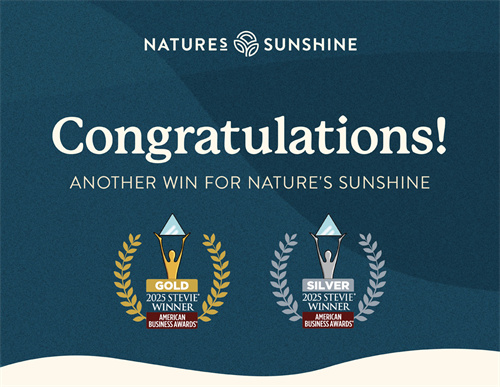 自然阳光荣膺史蒂夫双奖：ESG治理与产品创新共塑健康产业新标杆
