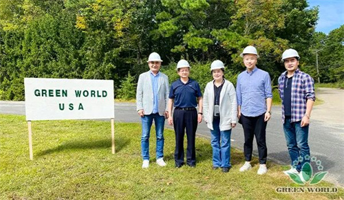 沃德绿世界董事会成员考察新泽西新工厂工地与蓝莓农场