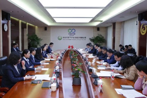 北京昌平区政协主席蒋达峰一行到新时代指导调研