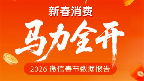 2026微信春节数据报告出炉 医疗美容相关消费表现如何?