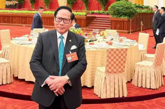 贺祖国华诞！金科伟业冯柏乔出席国庆招待会